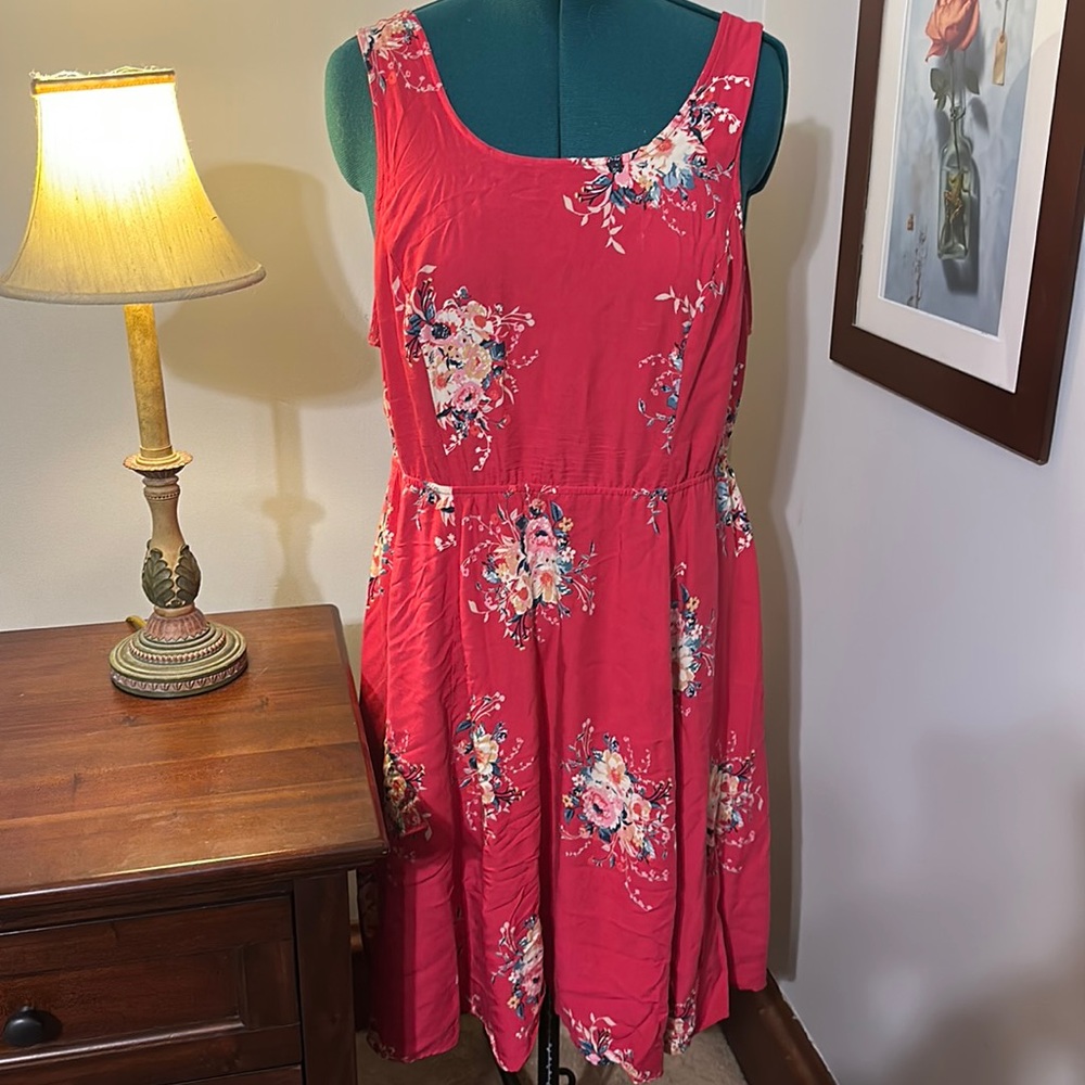 Torrid Open Back Dress